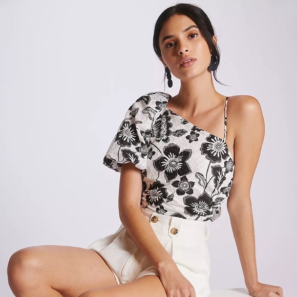 Anthropologie Tops - Maeve Anthropologie One Shoulder Top